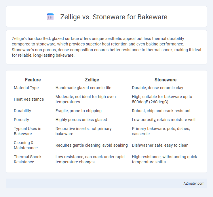 Zellige vs. Stoneware for Bakeware - What is The Difference?