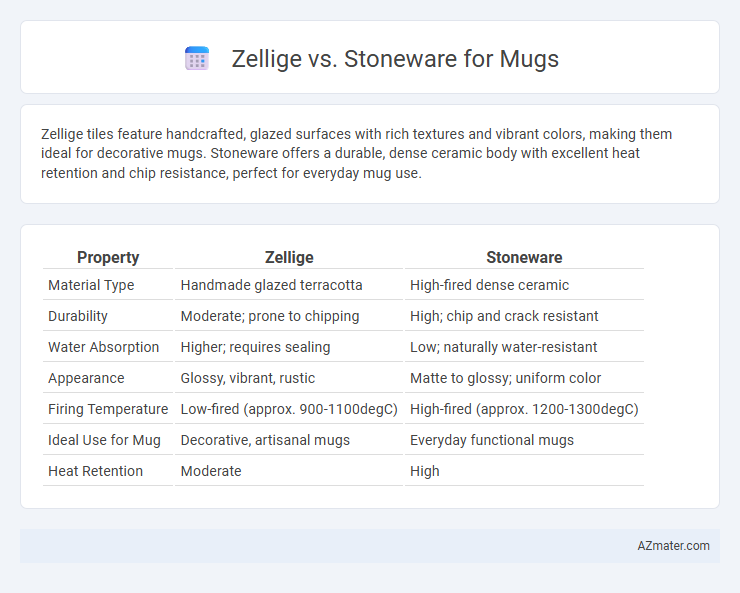 Zellige vs. Stoneware for Mugs - What is The Difference?