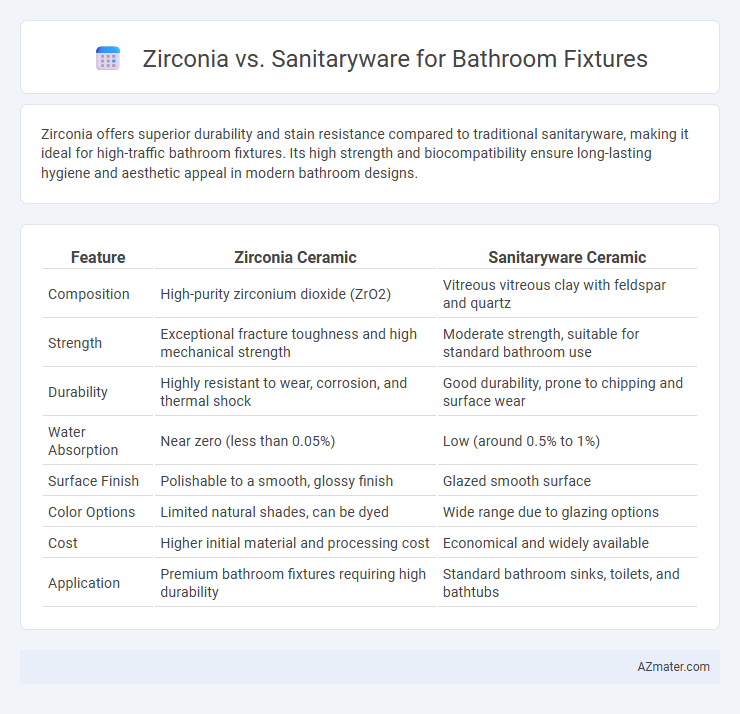 Zirconia vs. Sanitaryware for Bathroom Fixtures - What is The Difference?