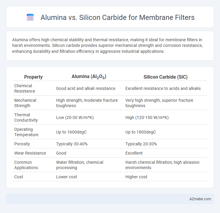 Alumina vs. Silicon Carbide for Membrane Filters - What is The Difference?