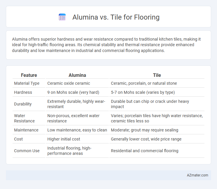 Alumina vs. Tile for Flooring - What is The Difference?