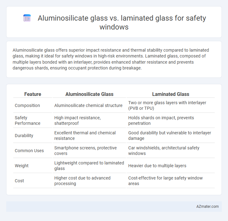 Aluminosilicate glass vs. laminated glass for safety windows - What is The Difference?