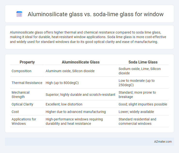 Aluminosilicate glass vs. soda-lime glass for window - What is The Difference?