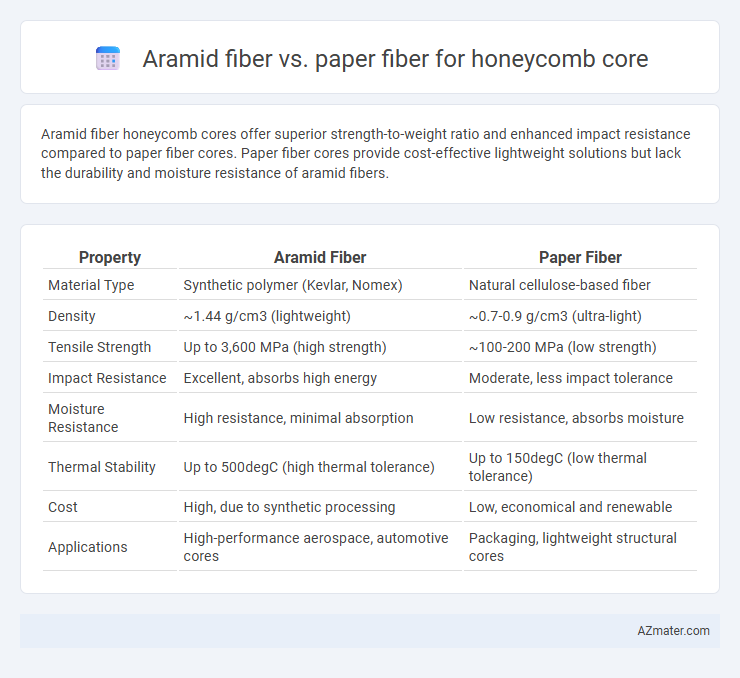 Aramid fiber vs. paper fiber for honeycomb core - What is The Difference?
