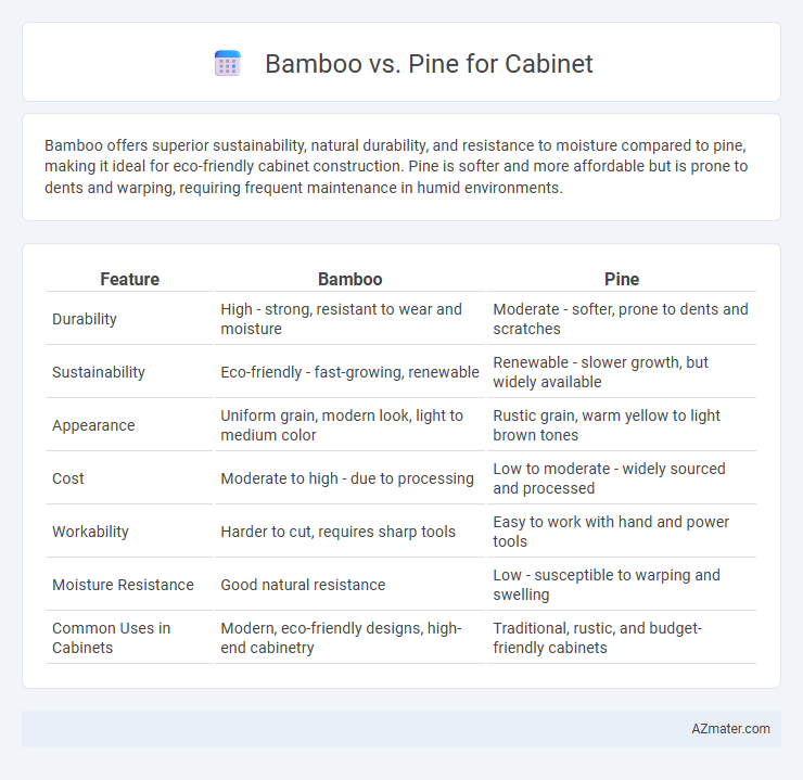 Bamboo vs. Pine for Cabinet - What is The Difference?