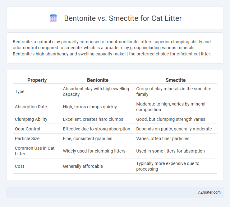 Bentonite vs. Smectite for Cat Litter - What is The Difference?