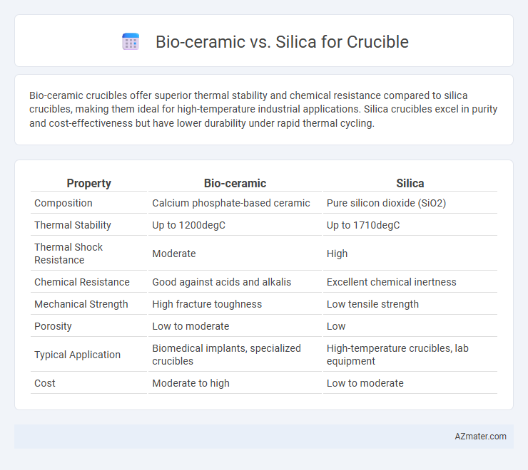 Bio-ceramic vs. Silica for Crucible - What is The Difference?