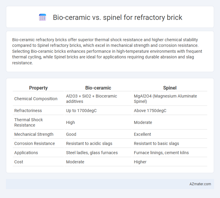 Bio-ceramic vs. spinel for refractory brick - What is The Difference?