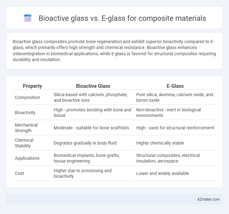 Bioactive glass vs. E-glass for composite materials - What is The Difference?