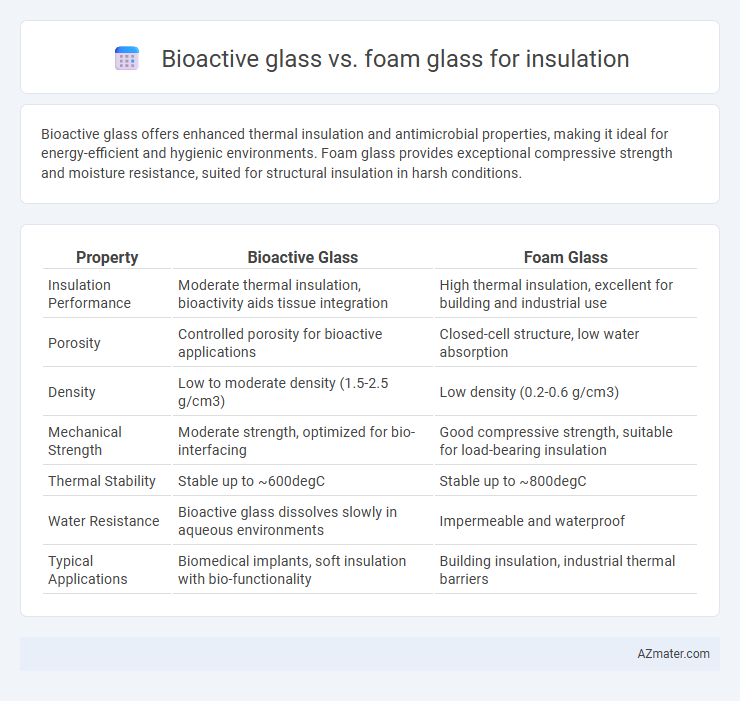 Bioactive glass vs. foam glass for insulation - What is The Difference?