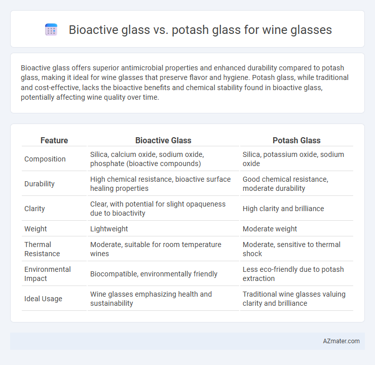 Bioactive glass vs. potash glass for wine glasses - What is The Difference?