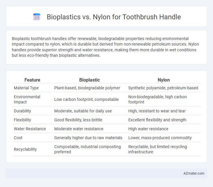 Bioplastics vs. Nylon for Toothbrush Handle - What is The Difference?