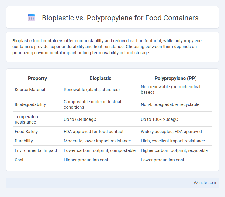 Bioplastic vs. Polypropylene for Food Containers - What is The Difference?