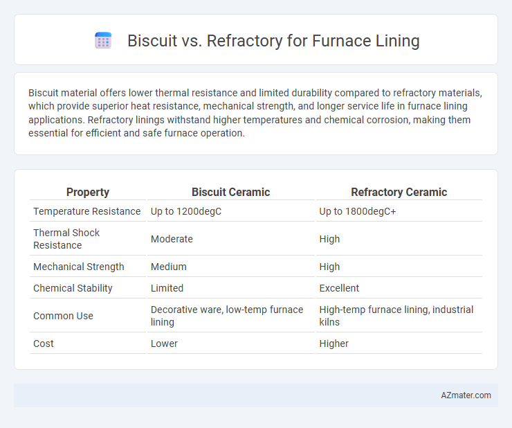 Biscuit vs. Refractory for Furnace Lining - What is The Difference?