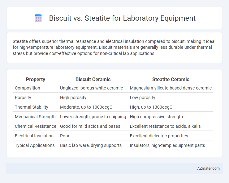 Biscuit vs. Steatite for Laboratory Equipment - What is The Difference?
