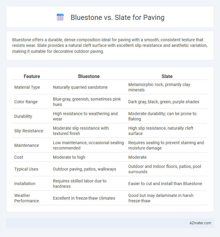 Bluestone vs. Slate for Paving - What is The Difference?