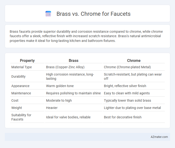Brass vs. Chrome for Faucets - What is The Difference?