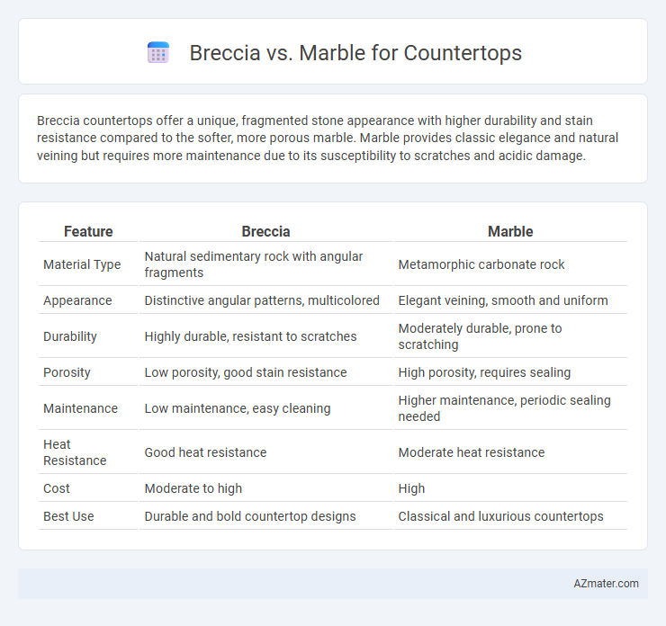 Breccia vs. Marble for Countertops - What is The Difference?