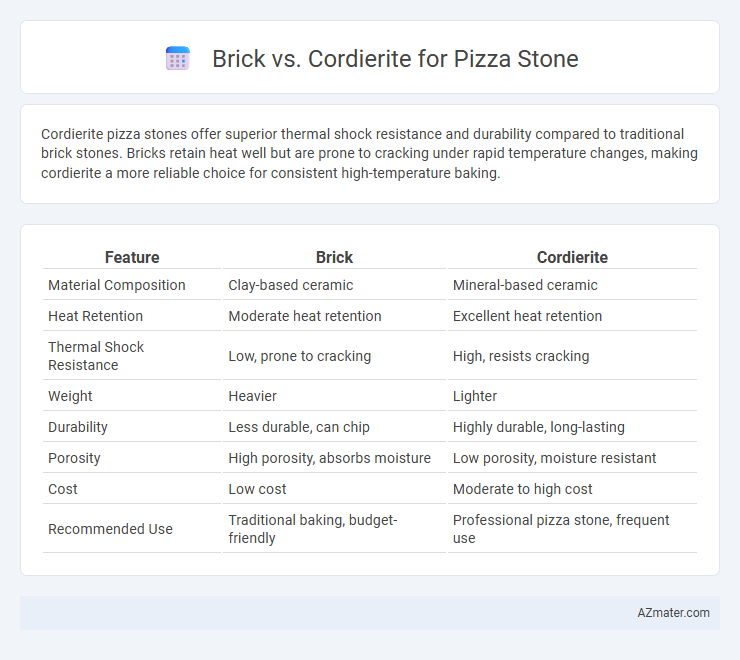 Brick vs. Cordierite for Pizza Stone - What is The Difference?