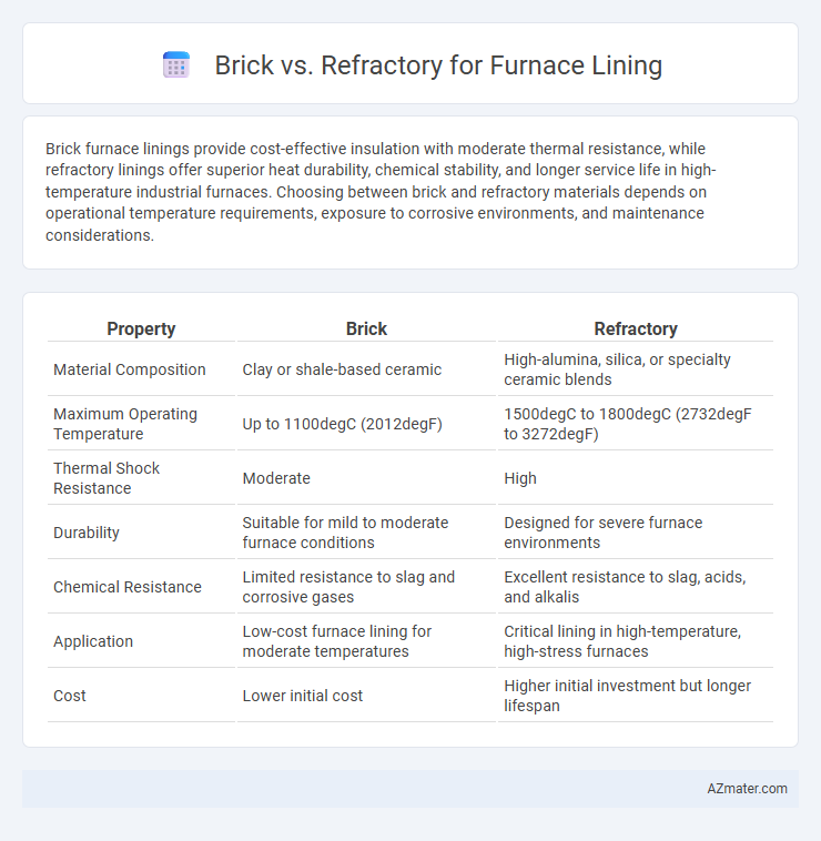 Brick vs. Refractory for Furnace Lining - What is The Difference?