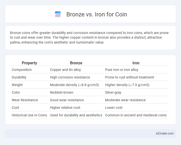 Bronze vs. Iron for Coin - What is The Difference?
