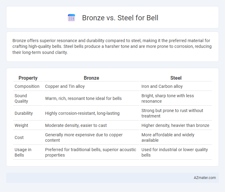 Bronze vs. Steel for Bell - What is The Difference?