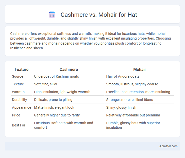 Cashmere vs. Mohair for Hat - What is The Difference?