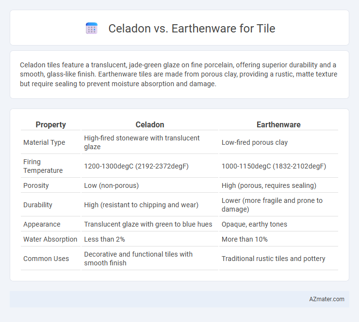 Celadon vs. Earthenware for Tile - What is The Difference?