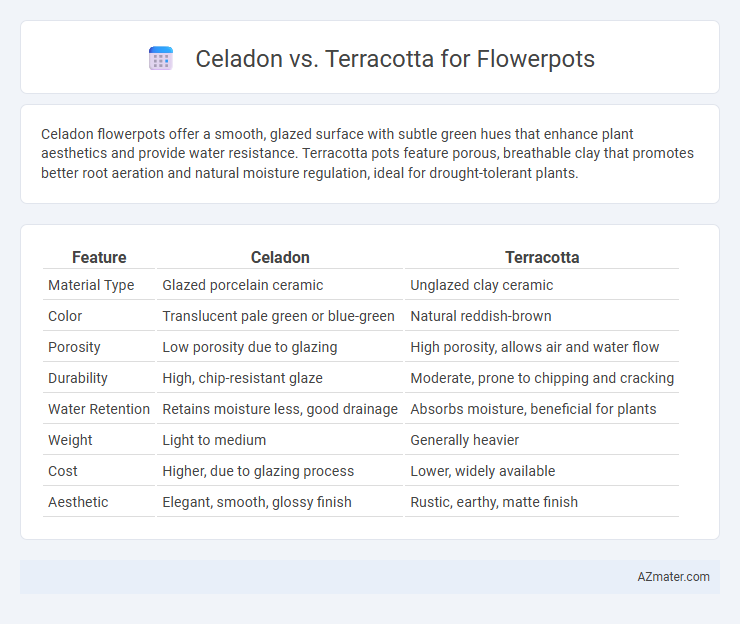 Celadon vs. Terracotta for Flowerpots - What is The Difference?