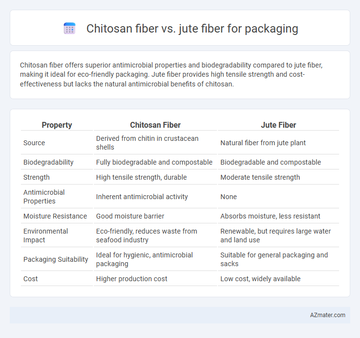 Chitosan fiber vs. jute fiber for packaging - What is The Difference?