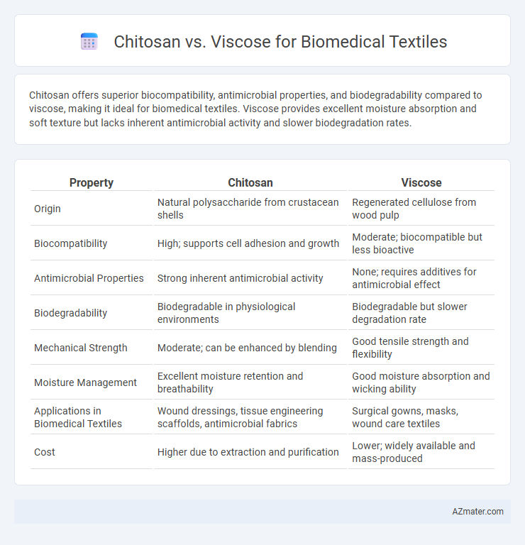 Chitosan vs. Viscose for Biomedical Textiles - What is The Difference?