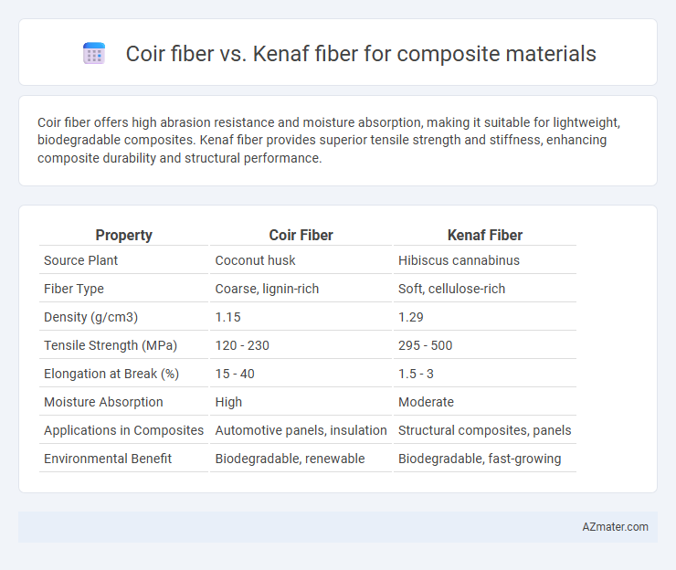 Coir fiber vs. Kenaf fiber for composite materials - What is The Difference?