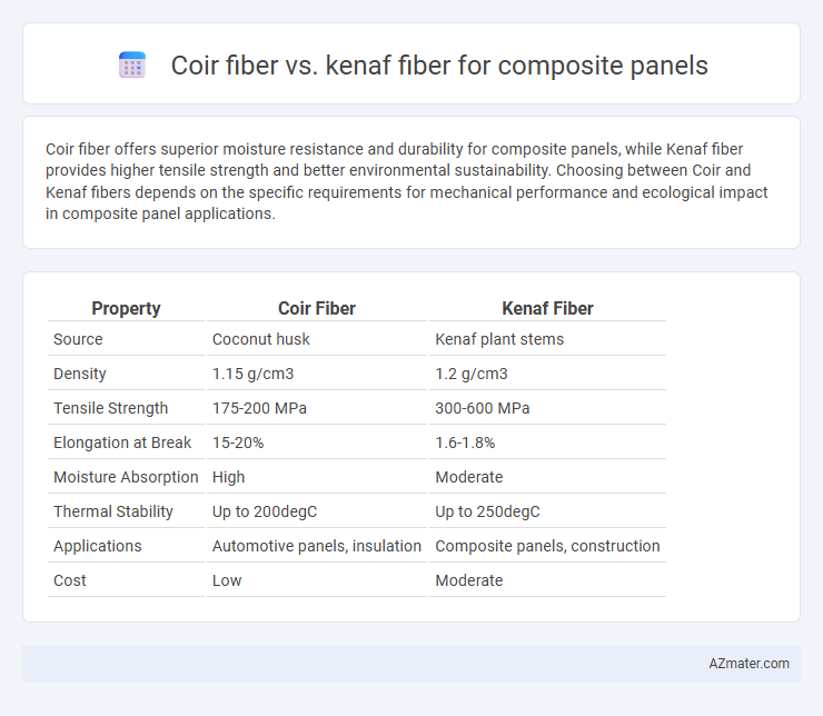 Coir fiber vs. kenaf fiber for composite panels - What is The Difference?