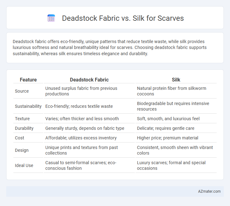 Deadstock Fabric vs. Silk for Scarves - What is The Difference?