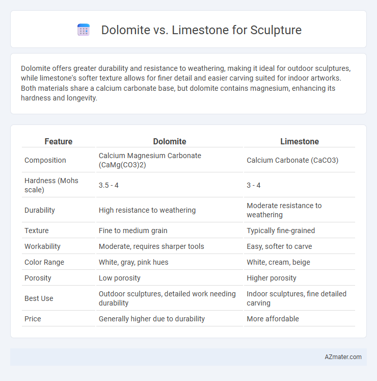 Dolomite vs. Limestone for Sculpture - What is The Difference?