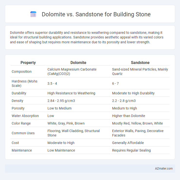Dolomite vs. Sandstone for Building Stone - What is The Difference?