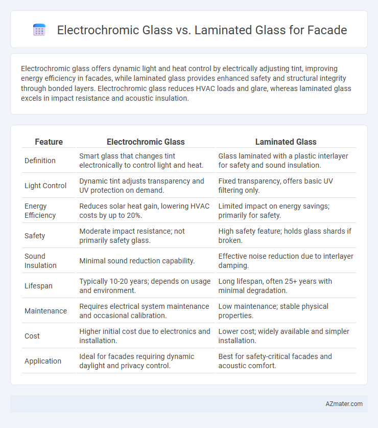 Electrochromic Glass vs. Laminated Glass for Facade - What is The Difference?