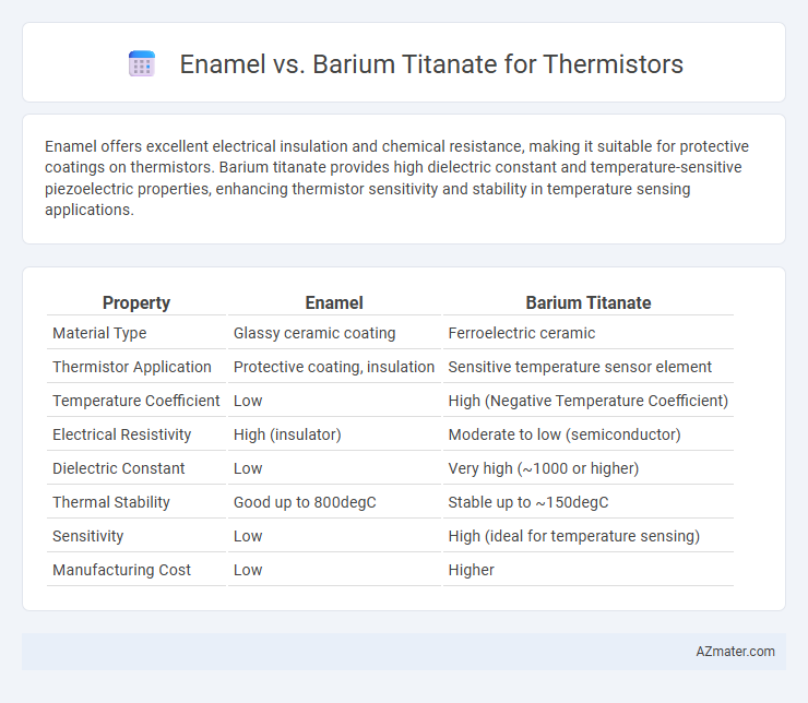 Enamel vs. Barium Titanate for Thermistors - What is The Difference?