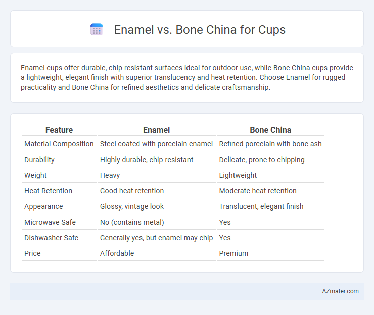 Enamel vs. Bone China for Cups - What is The Difference?
