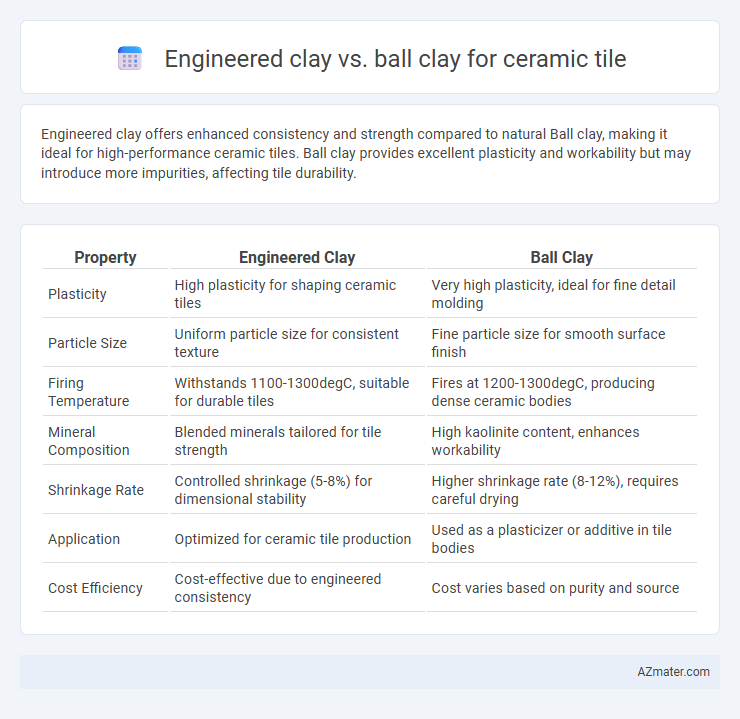 Engineered clay vs. ball clay for ceramic tile - What is The Difference?