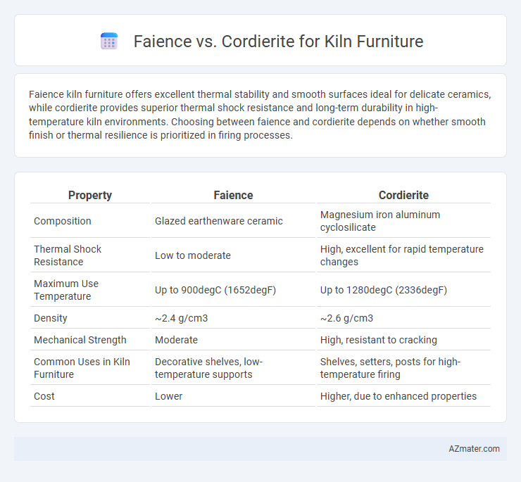 Faience vs. Cordierite for Kiln Furniture - What is The Difference?