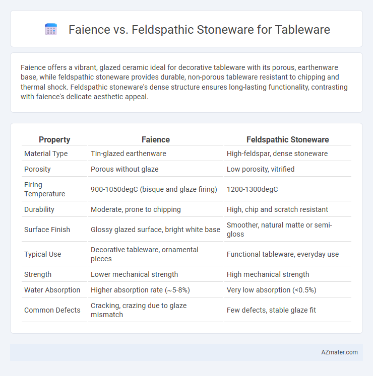 Faience vs. Feldspathic Stoneware for Tableware - What is The Difference?