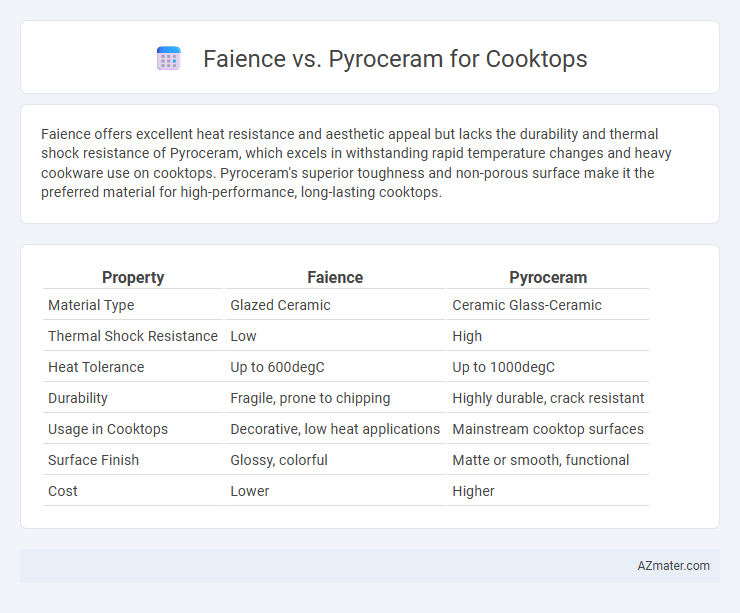 Faience vs. Pyroceram for Cooktops - What is The Difference?