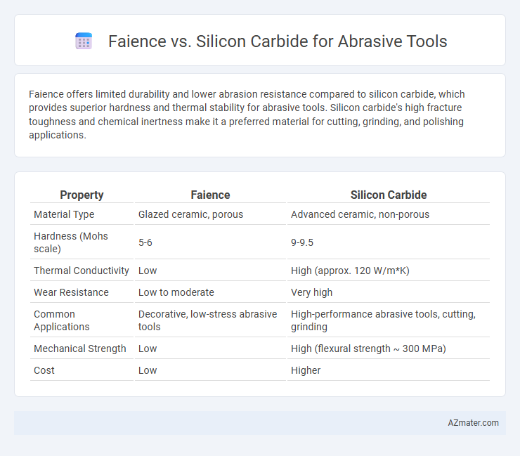 Faience vs. Silicon Carbide for Abrasive Tools - What is The Difference?