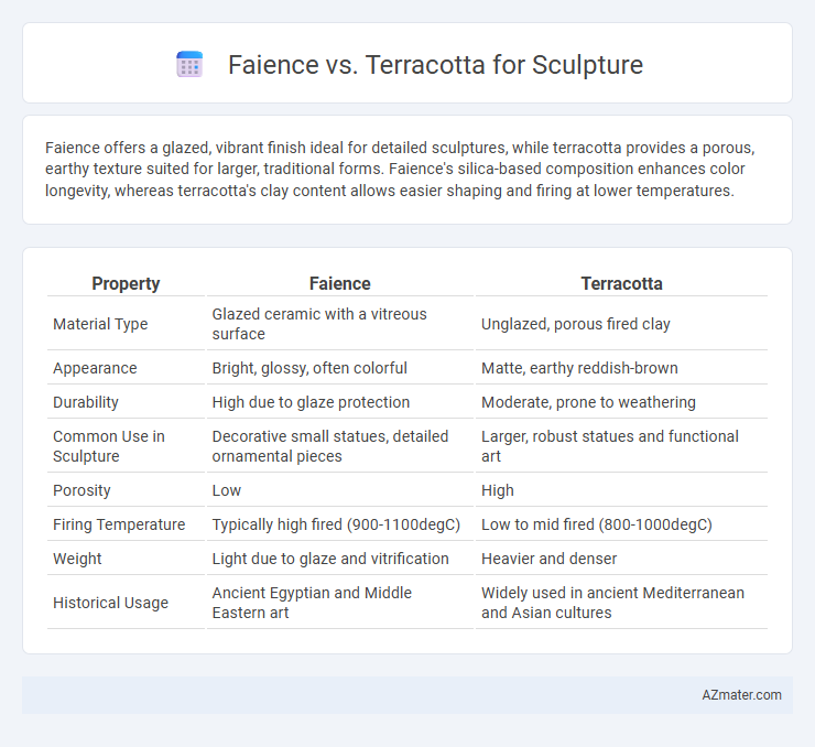 Faience vs. Terracotta for Sculpture - What is The Difference?