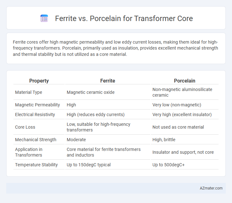 Ferrite vs. Porcelain for Transformer Core - What is The Difference?