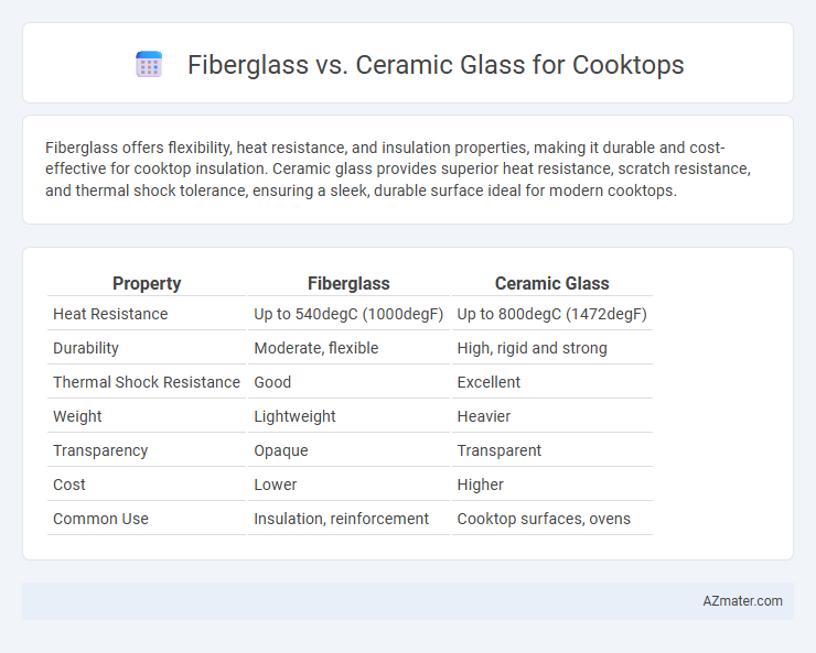 Fiberglass vs. Ceramic Glass for Cooktops - What is The Difference?
