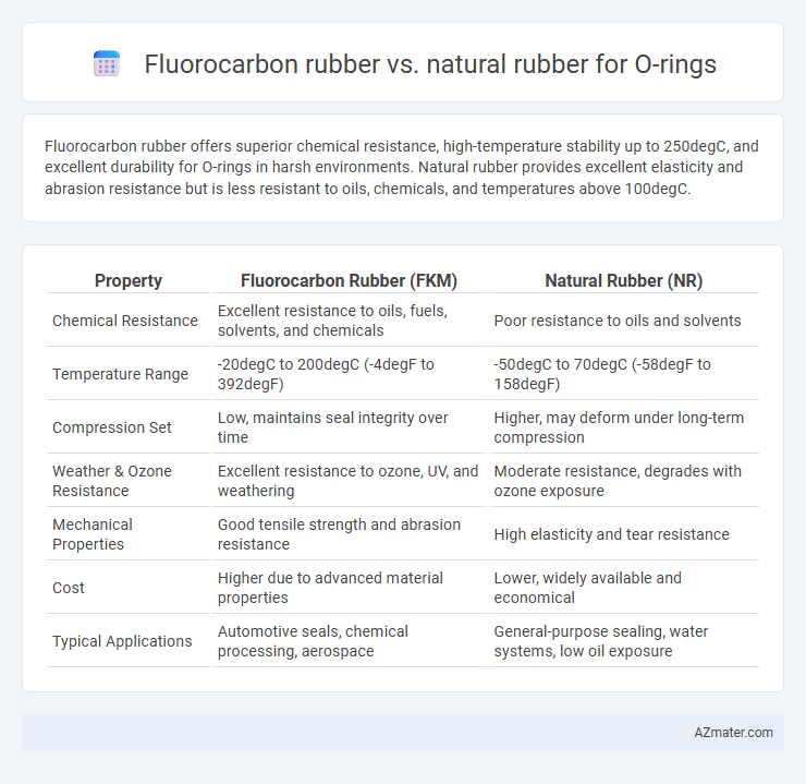 Fluorocarbon rubber vs. natural rubber for O-rings - What is The Difference?