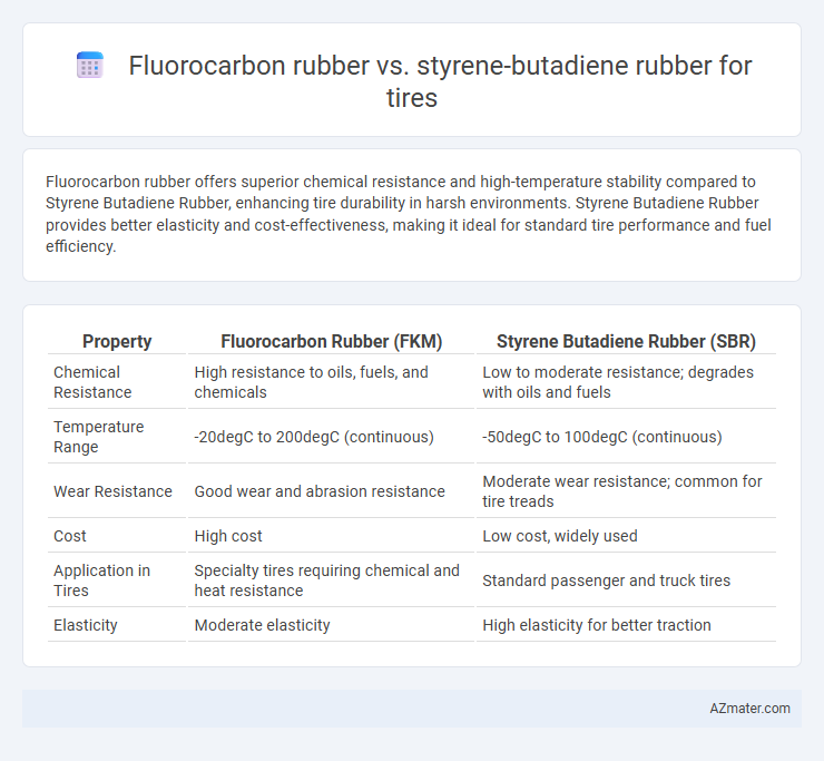 Fluorocarbon rubber vs. styrene-butadiene rubber for tires - What is The Difference?