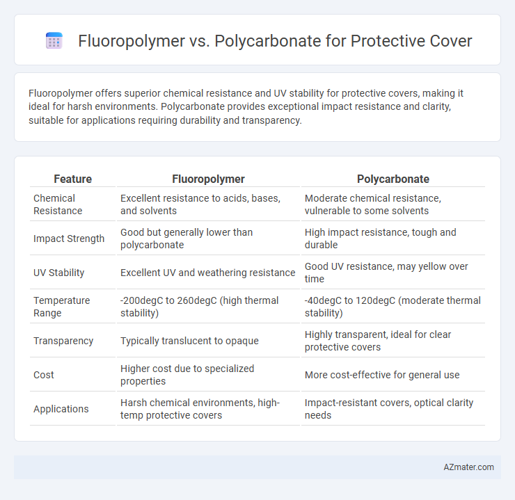 Fluoropolymer vs. Polycarbonate for Protective Cover - What is The Difference?